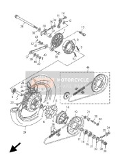 Rear Wheel (Spoke Wheel)